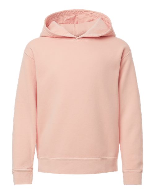 Customized Youth Comfort Colors® Garment-Dyed Lightweight Fleece Hooded Sweatshirt 1467Y