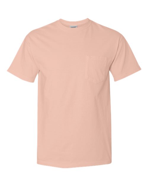 Customized Comfort Colors Garment-Dyed Heavyweight Pocket T-Shirt 6030