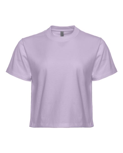Customized Ladies Next Level Heavyweight Boxy T-Shirt 7610