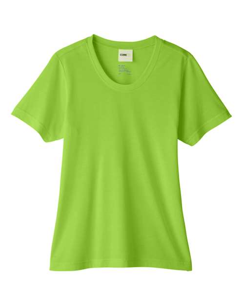 Customized Ladies CORE365 Fusion ChromaSoft™ Performance T-Shirt CE111W