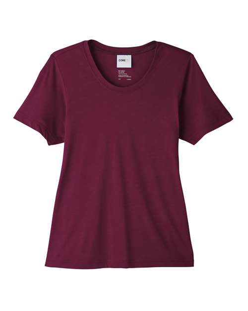 Customized Ladies CORE365 Fusion ChromaSoft™ Performance T-Shirt CE111W