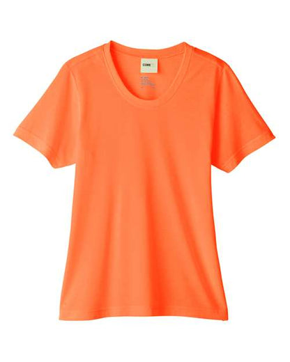 Customized Ladies CORE365 Fusion ChromaSoft™ Performance T-Shirt CE111W