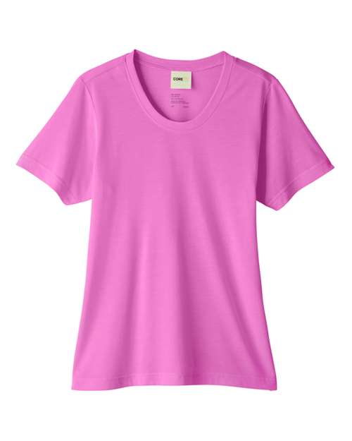 Customized Ladies CORE365 Fusion ChromaSoft™ Performance T-Shirt CE111W