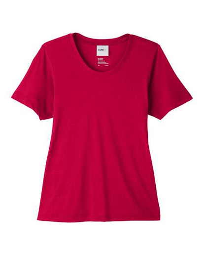 Customized Ladies CORE365 Fusion ChromaSoft™ Performance T-Shirt CE111W