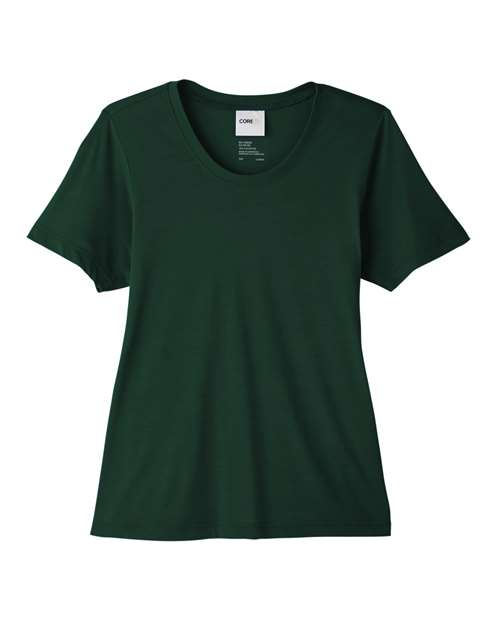 Customized Ladies CORE365 Fusion ChromaSoft™ Performance T-Shirt CE111W