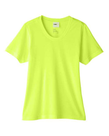Customized Ladies CORE365 Fusion ChromaSoft™ Performance T-Shirt CE111W