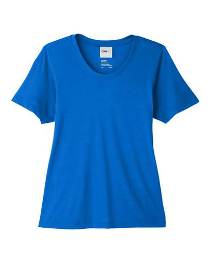 Customized Ladies CORE365 Fusion ChromaSoft™ Performance T-Shirt CE111W
