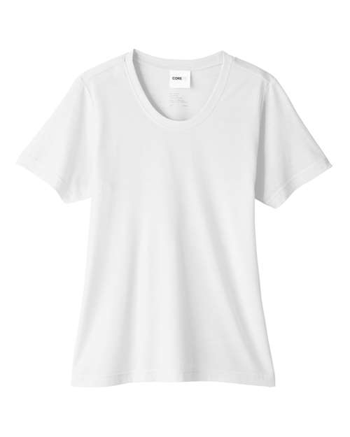 Customized Ladies CORE365 Fusion ChromaSoft™ Performance T-Shirt CE111W