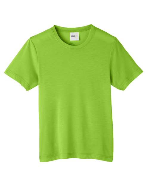 Customized Youth CORE365 Fusion ChromaSoft™ Performance T-Shirt CE111Y