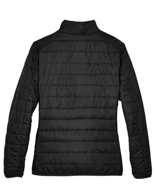 Customized CORE365 Ladies Prevail Packable Puffer Jacket CE700W