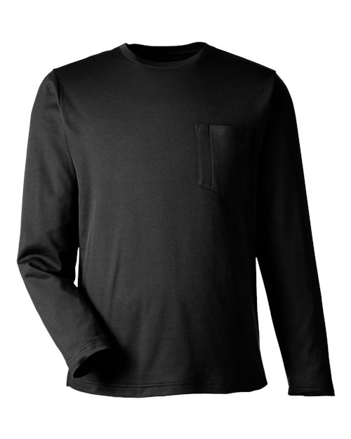 Customized Harriton Charge Snag and Soil Protect Long Sleeve T-Shirt M118L