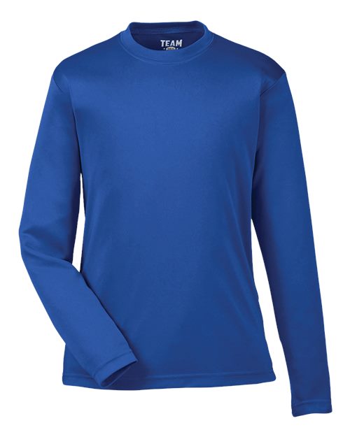 Customized Youth Team 365 Zone Performance Long Sleeve T-Shirt TT11YL