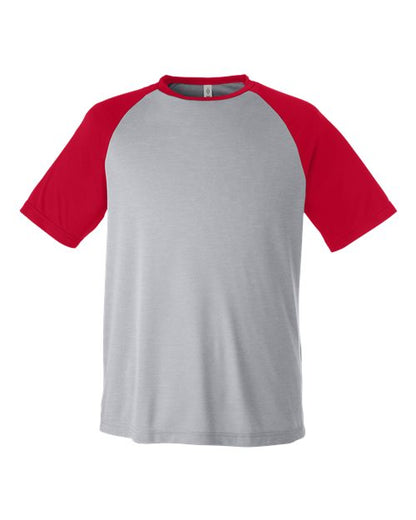 Customized Team 365 Zone Colorblock Raglan T-Shirt TT62