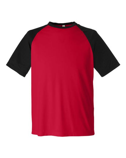 Customized Team 365 Zone Colorblock Raglan T-Shirt TT62