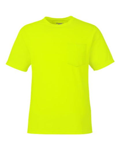 Customized Harriton Charge Snag and Soil Protect T-Shirt M118