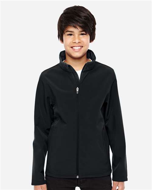 Customized Team 365 Youth Leader Soft Shell Jacket TT80Y