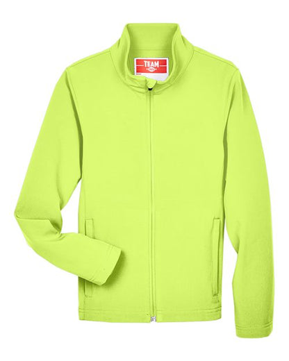 Customized Team 365 Youth Leader Soft Shell Jacket TT80Y