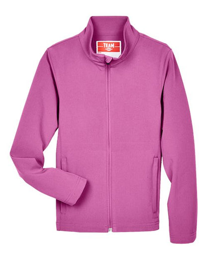 Customized Team 365 Youth Leader Soft Shell Jacket TT80Y