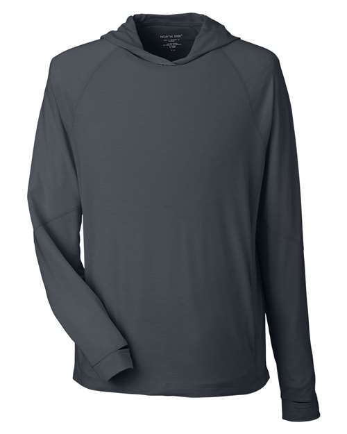 Customized North End JAQ Stretch Performance Hooded Long Sleeve T-Shirt NE105
