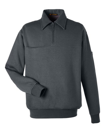 Customized Harriton ClimaBloc™ Heavyweight Tactical 1/4 Zip Pullover M712