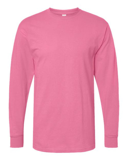 Customized M&O Gold Soft Touch Long Sleeve T-Shirt 4820