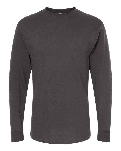Customized M&O Gold Soft Touch Long Sleeve T-Shirt 4820