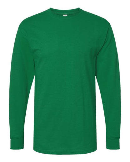 Customized M&O Gold Soft Touch Long Sleeve T-Shirt 4820