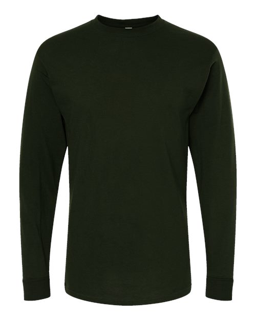 Customized M&O Gold Soft Touch Long Sleeve T-Shirt 4820