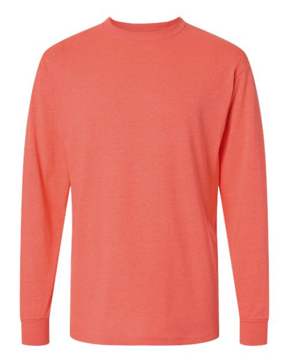 Customized M&O Gold Soft Touch Long Sleeve T-Shirt 4820
