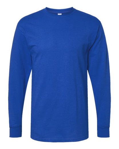 Customized M&O Gold Soft Touch Long Sleeve T-Shirt 4820