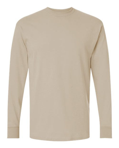 Customized M&O Gold Soft Touch Long Sleeve T-Shirt 4820