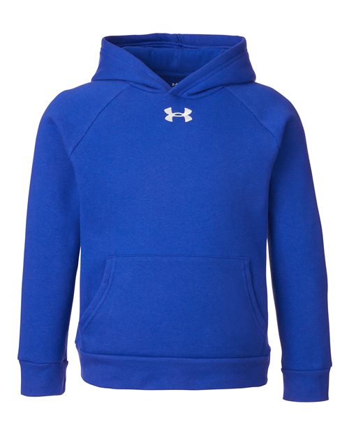 Customized Youth Under Armour Rival Fleece Hooded Sweatshirt