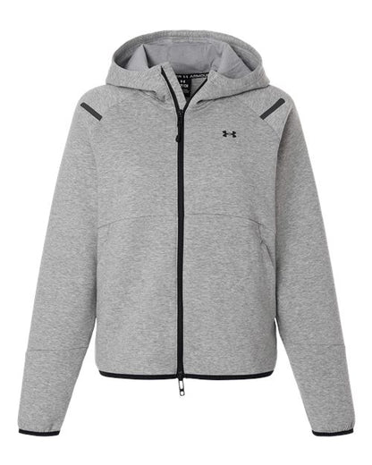 Customized Ladies Under Armour Unstoppable Fleece Full Zip