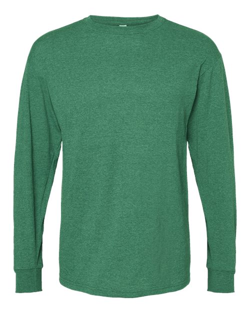 Customized M&O Gold Soft Touch Long Sleeve T-Shirt 4820