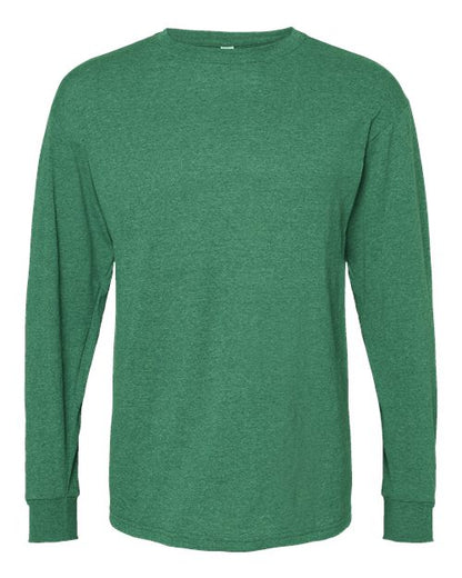 Customized M&O Gold Soft Touch Long Sleeve T-Shirt 4820