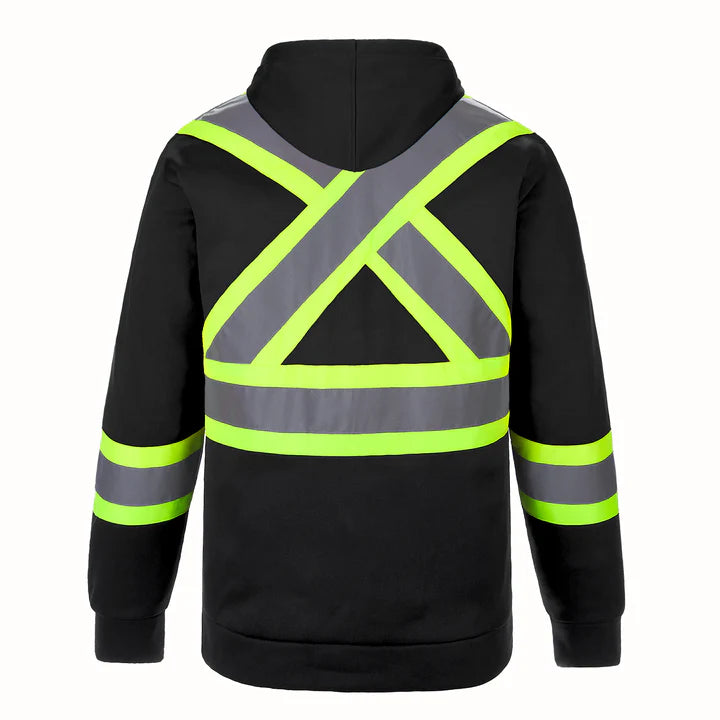 Customized CX2 Hi-Vis Long Haul - Hi-Vis Pullover Hooded Sweatshirt