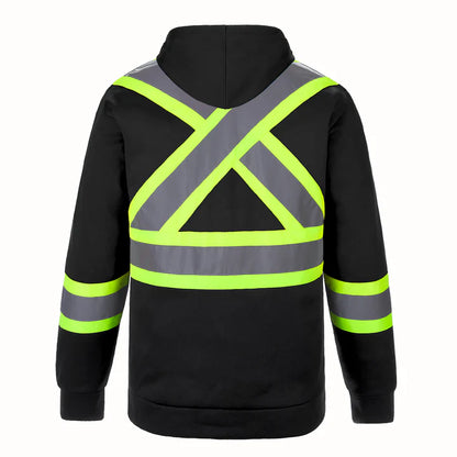 Customized CX2 Hi-Vis Long Haul - Hi-Vis Pullover Hooded Sweatshirt