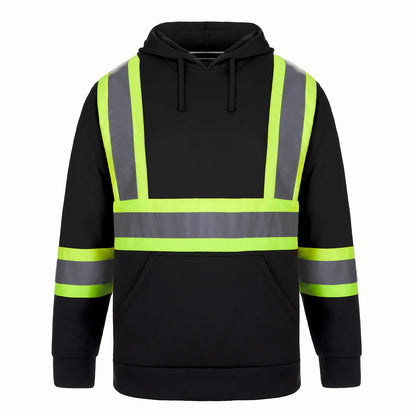 Customized CX2 Hi-Vis Long Haul - Hi-Vis Pullover Hooded Sweatshirt