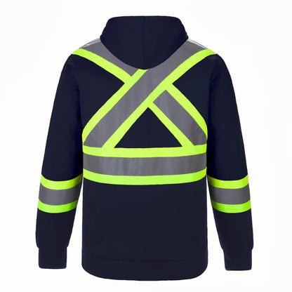 Customized CX2 Hi-Vis Long Haul - Hi-Vis Pullover Hooded Sweatshirt