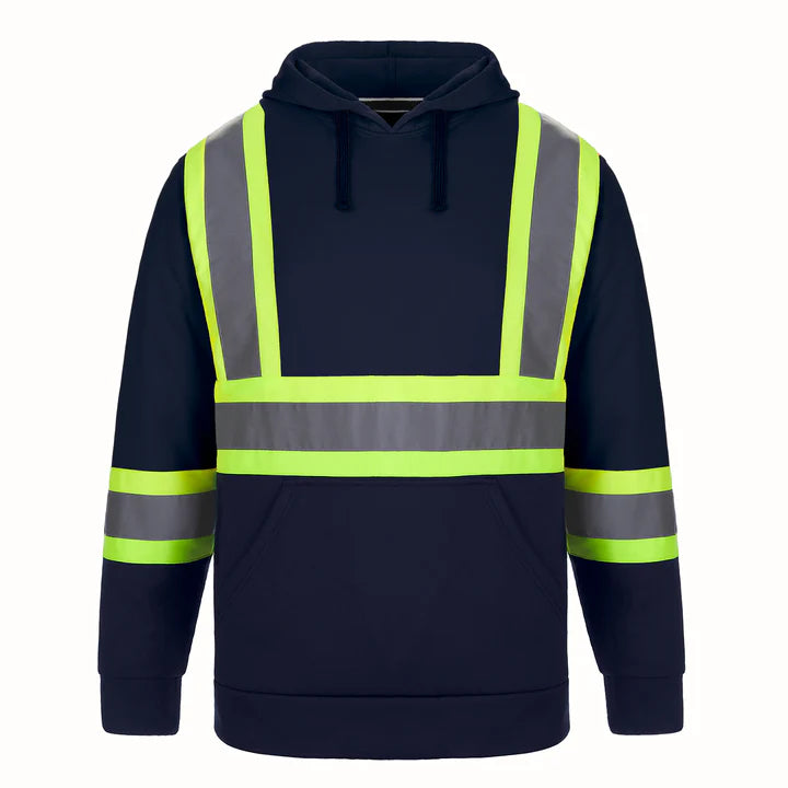 Customized CX2 Hi-Vis Long Haul - Hi-Vis Pullover Hooded Sweatshirt