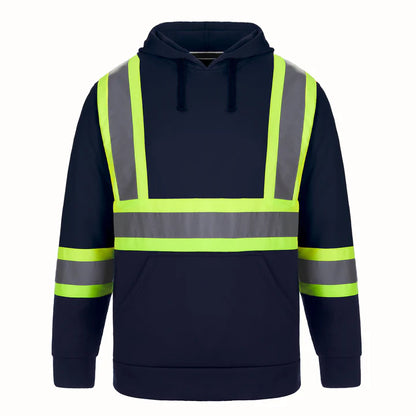 Customized CX2 Hi-Vis Long Haul - Hi-Vis Pullover Hooded Sweatshirt