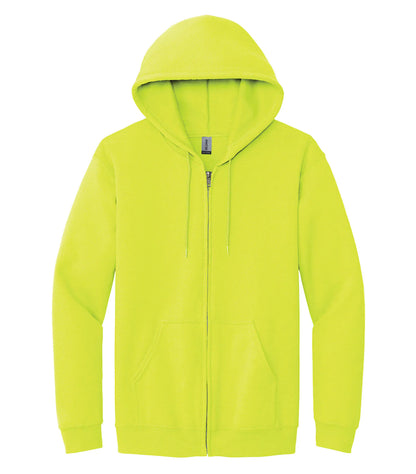 Customized Gildan® Heavy Blend™ Full Zip Hooded Sweatshirt 1860