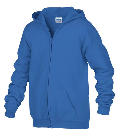 Customized Youth Gildan® Heavy Blend™ Full Zip Hooded Sweatshirt 186B
