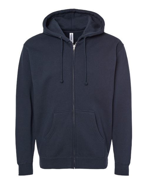 Customized Independent Trading Co. Heavyweight Full-Zip Hooded Sweatshirt IND4000Z