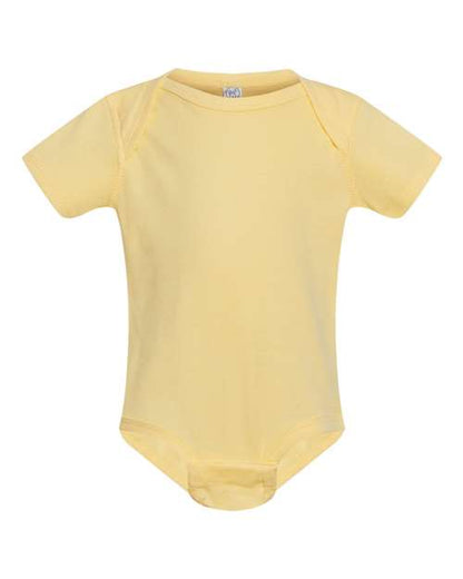 Customized Infant Rabbit Skins Baby Rib Bodysuit 4400