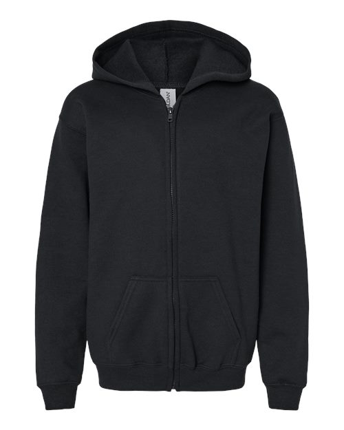 Customized Youth Gildan® Heavy Blend™ Full Zip Hooded Sweatshirt 18600B