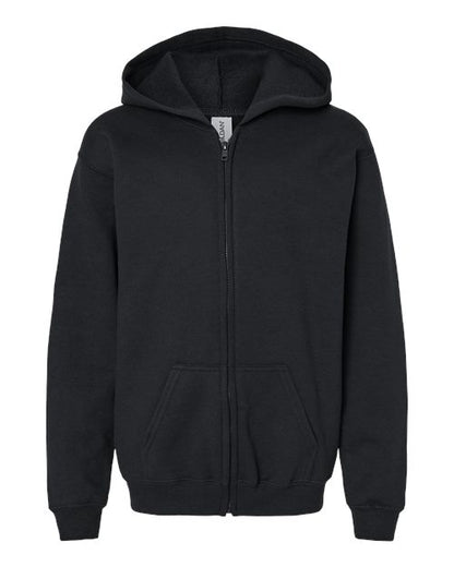 Customized Youth Gildan® Heavy Blend™ Full Zip Hooded Sweatshirt 18600B