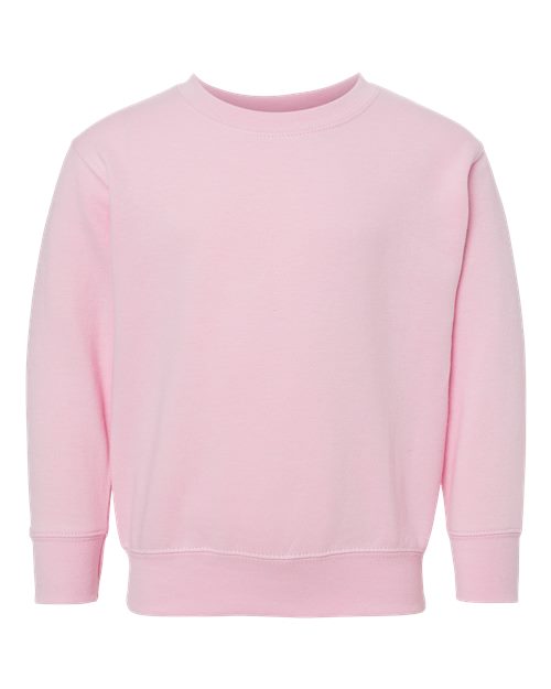 Customized Toddler Rabbit Skins Fleece Crewneck Sweatshirt 3317