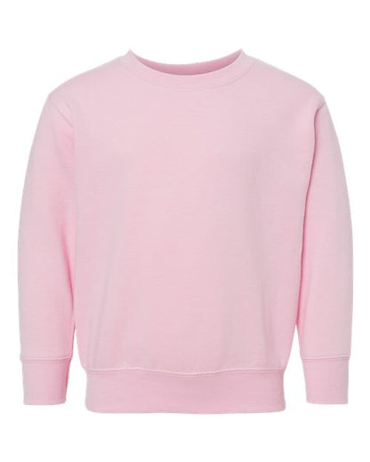 Customized Toddler Rabbit Skins Fleece Crewneck Sweatshirt 3317