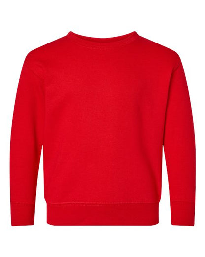 Customized Toddler Rabbit Skins Fleece Crewneck Sweatshirt 3317
